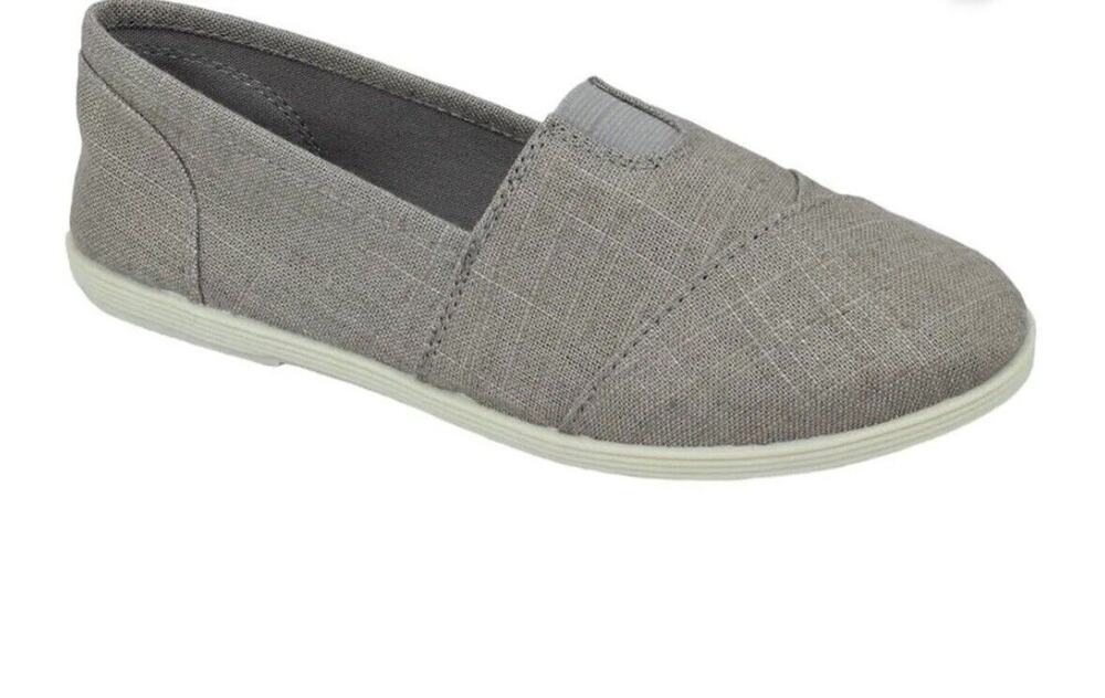 Soda Flat Women Shoes Linen Canvas Loafers Memory Foam Gel Insoles Womens 6.5